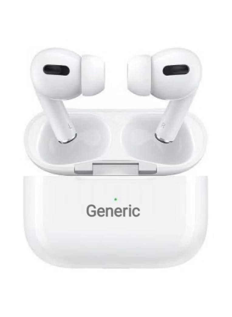 Generic Bluetooth Headphones with ANC Noise Cancellation, US Version, Compatible with Android - White - Image 1